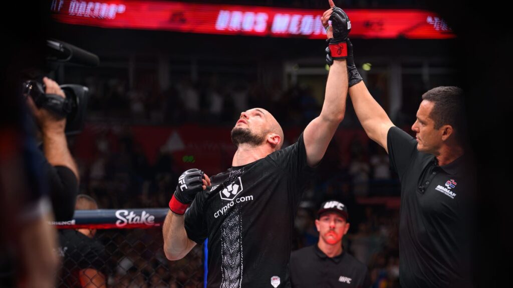 Uros Medicin meniskivamma ei estänyt UFC-voittoa Belgradissa - MMA-uutinen
