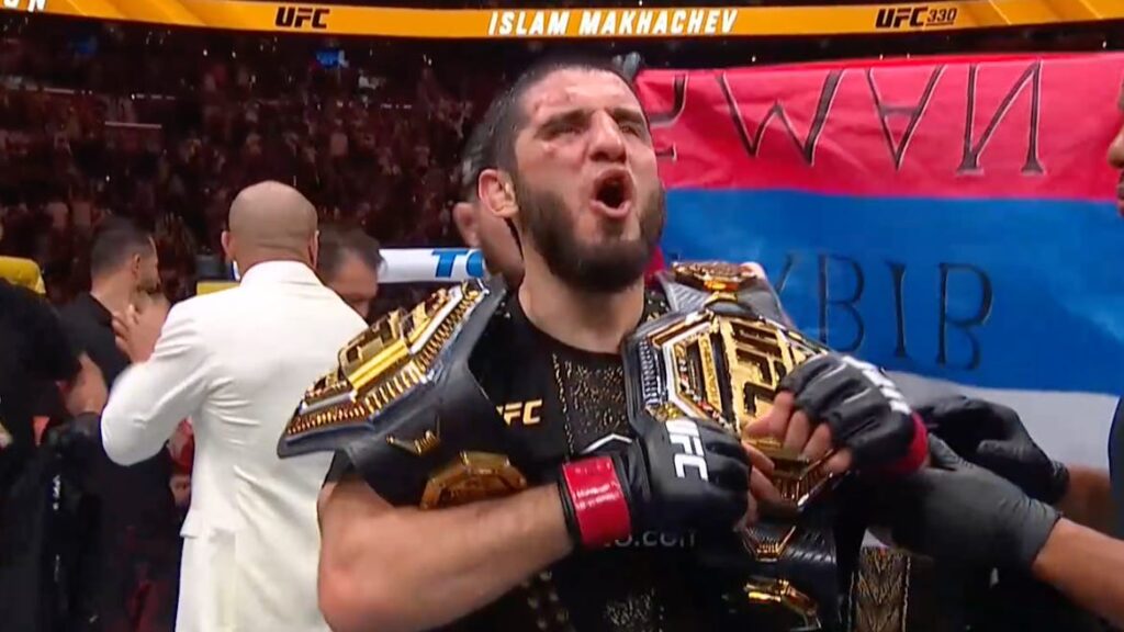 Islam Makhachev mursi UFC:n voittoputkien ennätyksen - MMA-uutinen