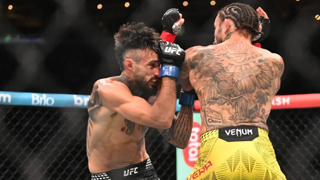 Charles Jourdain lopetti UFC 331 -ottelunsa itse - MMA-uutinen